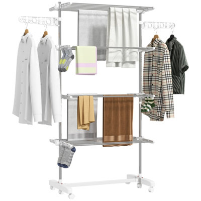 Stainless Steel Bathroom Shelves