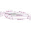 LED Bed Frame Solid Wood-640200005-640200006