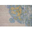 Tapis oriental abstrait fait à la main 4 x 6