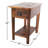 Inola Solid Wood End Table with Storage