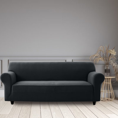 Stretch Sofa Slipcover – Elastic Fitted Spandex Couch Protector | Machine Washable, Anti-Slip, Pet & Kid Friendly | 1-4 Seater Sofa Covers