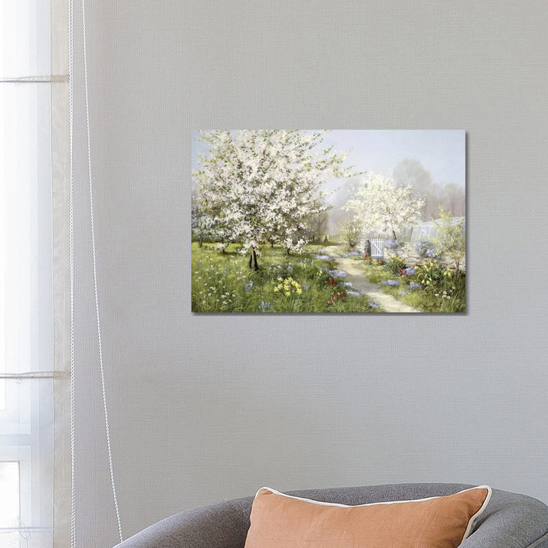 Spring Blossoms by Peter Motz - Wrapped Canvas Print, 66.04 cm H x 45.72 cm W x 1.91 cm D