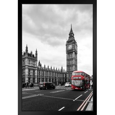 Fotografia Big Ben Clock Tower and London Bus - em