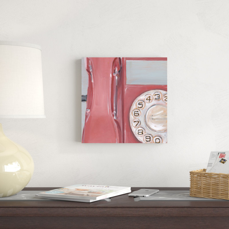 «The 70's Called ... IV» par Ethan Harper - reproduction d'art sur toile tendue, H 12 po x l 12 po