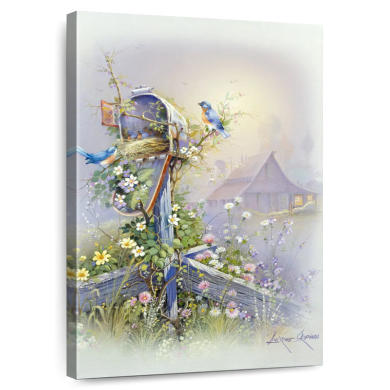 Brampt Mailbox Bird Nest, 48" H x 32" W