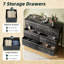 100 cm W Chest of 7 Drawers-375660201