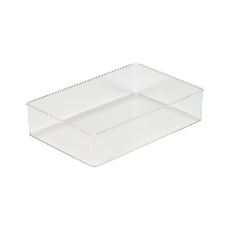 Simplify Small Rectangular Drawer Organizer In Clear
