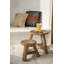 Claiton Solid Wood Accent Stool