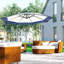 Parasol en porte-à-faux Outsunny-438697450