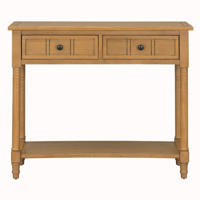 Console Table Traditional Design with Two Drawers