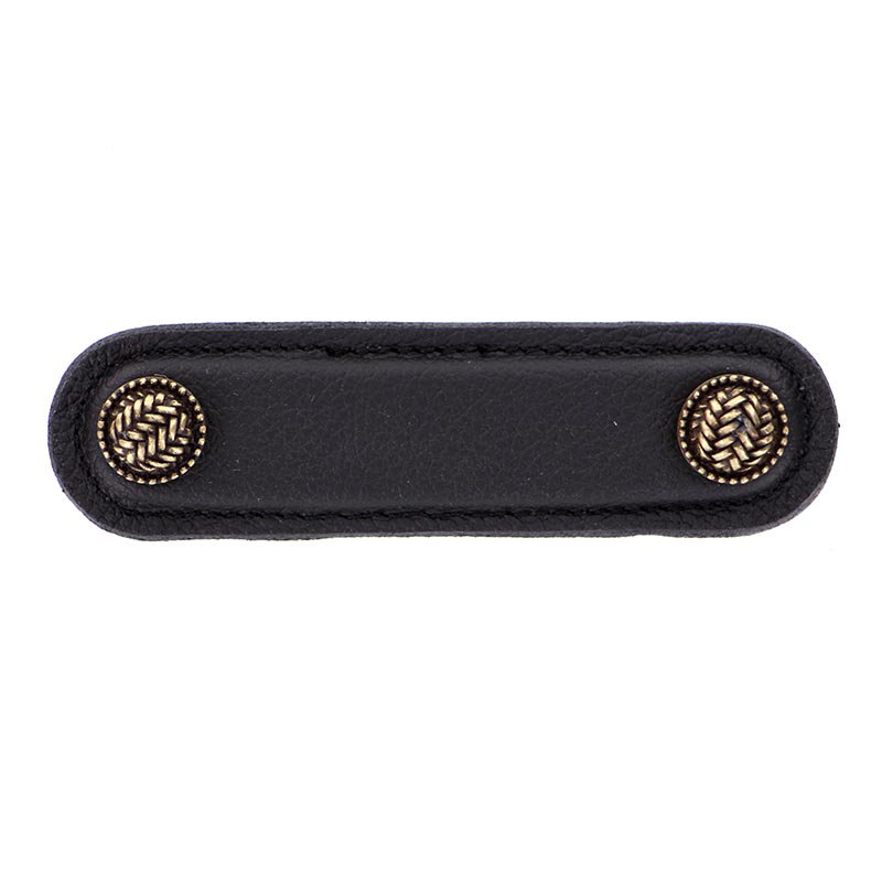 Cestino 3" Center to Center Appliance Pull, Antique Brass, 4"