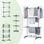Bole Adjustable Rolling Clothing Rack