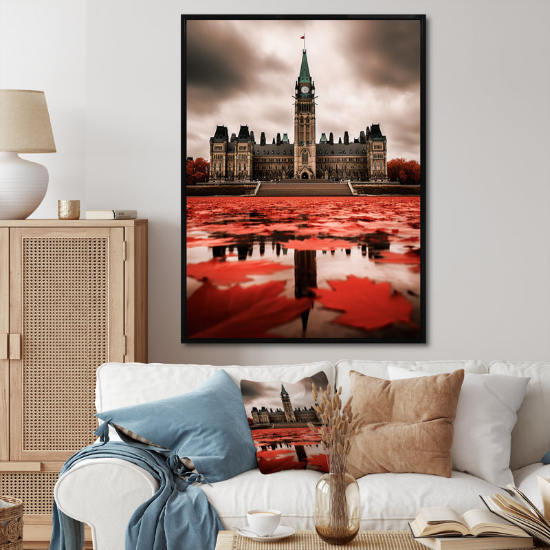 Si Siades Canada - Ottawa, H 32 po x l 16 po x P 1 po, Cadre flottant noir