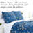Blooming Blossoms Microfiber Quilt Set-1355777990-1355777989