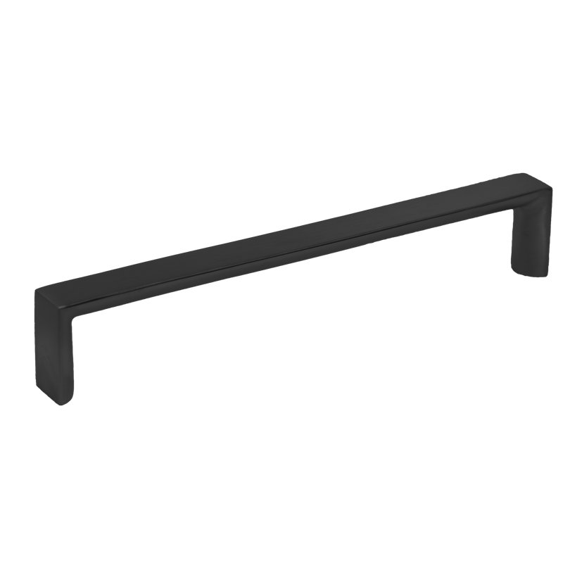 3 3/4" Center to Center Bar Pull, Satin Black, 3.78"