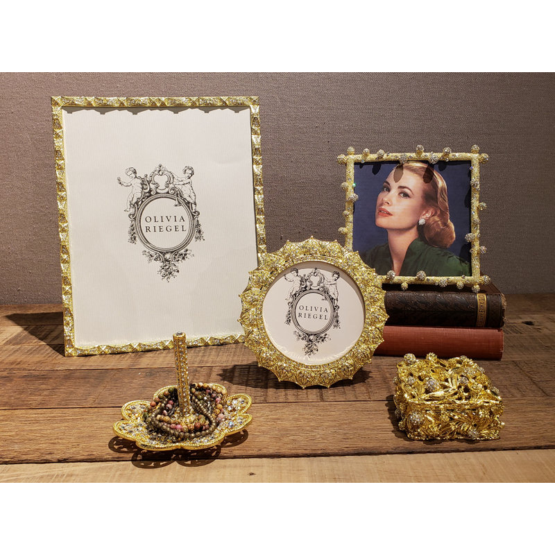 Remy Metal Picture Frame, 4" x 6", Gold