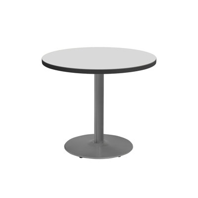 Table de cafétéria à tabouret circulaire avec structure métallique Marco Group Inc.
