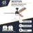 Elamin 48'' Ceiling Fan with LED Lights