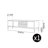 Nordic style solid wood TV cabinet-106297091