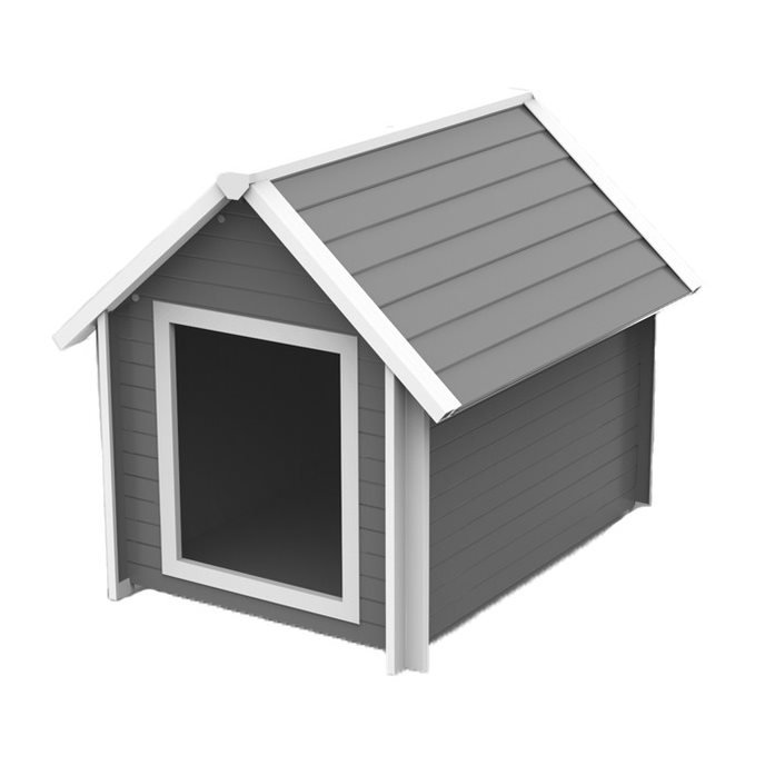 Niche pour chien Achilles ECOFLEX, Très grand (H 37,6 po x l 42,2 po x P 36 po)