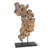 Dimensional Pipal Wood Sculpture