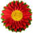 Green Red Yellow - Wool