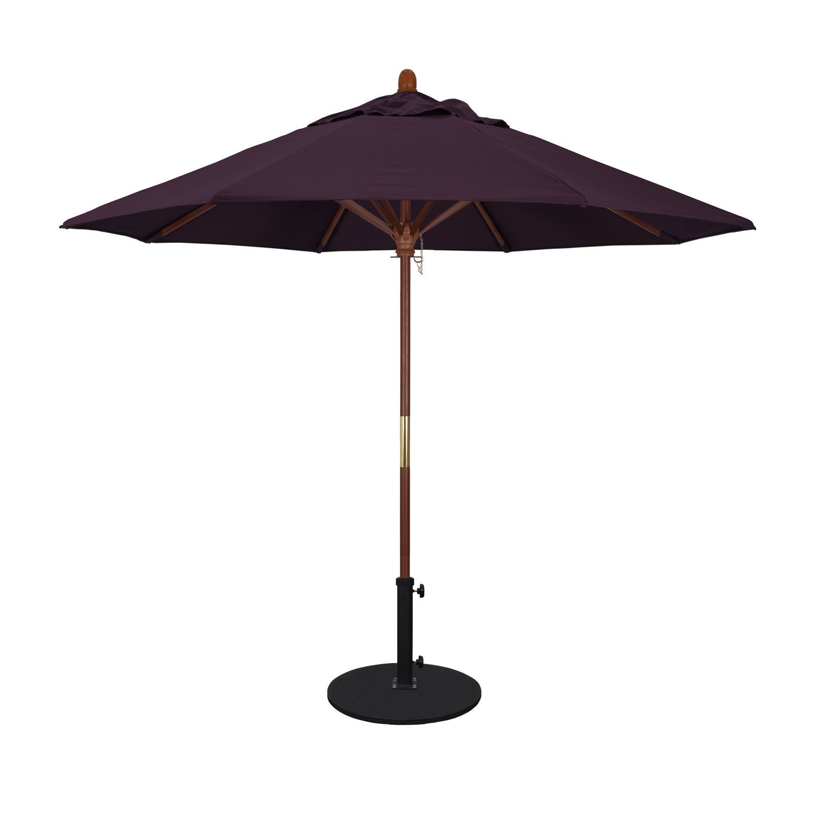 Manford 108'' Outdoor Umbrella, Purple Performance