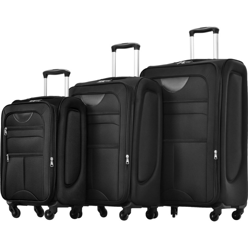 Ensemble de 3 valises extensibles Softside Valise