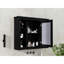 Unité de rangement de salle de bain 35 po x 28 po avec miroir - polyvalente, attrayante et murale