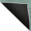 Tapis turquoise intérieur / extérieur lavable à la machine Claudian ACN1625-104236519