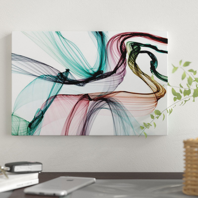 « invisible world vii », impression sur toile, H 8 po x l 12 po x P 0,75 po
