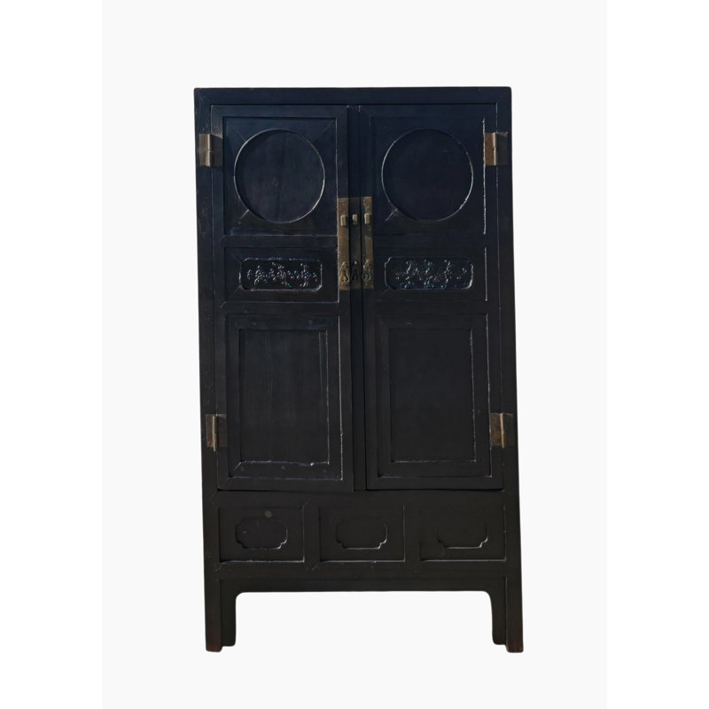 Solid Wood Accent Cabinet