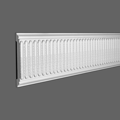 1 po x 7-7 / 8 po x 96 po en polyuréthane décoratif pour frise, paquet de 16 pi