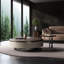 Table basse moderne et simple de salon-104249939
