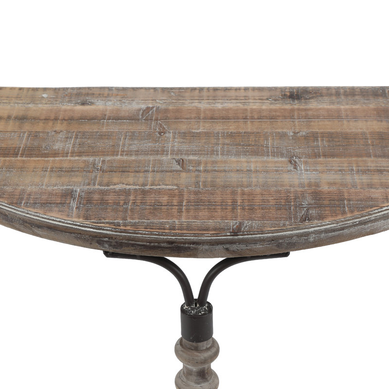Dulcimer 31.1" Half-Moon Console Table
