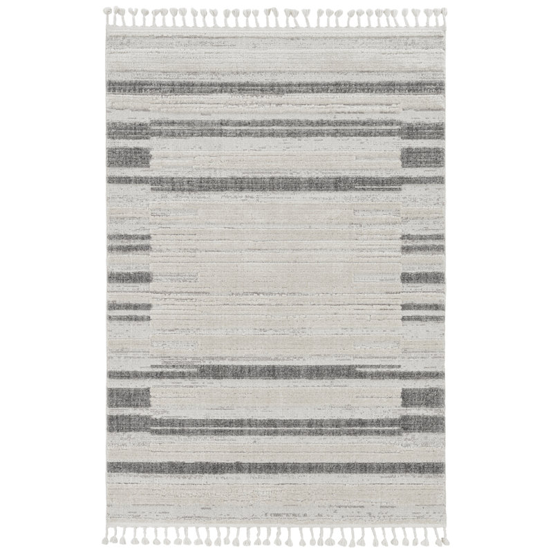 Tapis tissé à la machine HomeRoots