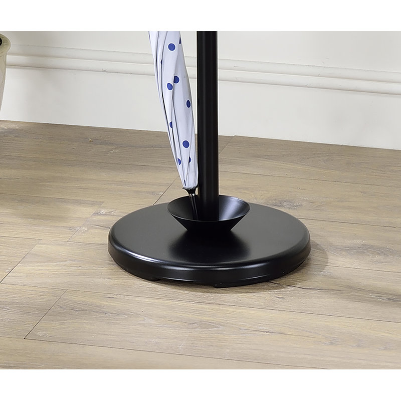 Onatas Solid Wood Freestanding Coat Rack