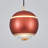 Elegant Brown Chandelier, Metal Body with Opal Glass Cap, 4.0 ft Height x 3.5 in Diameter | 1 x 12W LED Socket, 3000K Warm White Light, 1200 Lm, Fully Assembled | Perfect for Living Room, Dining Room & Entryway Decor