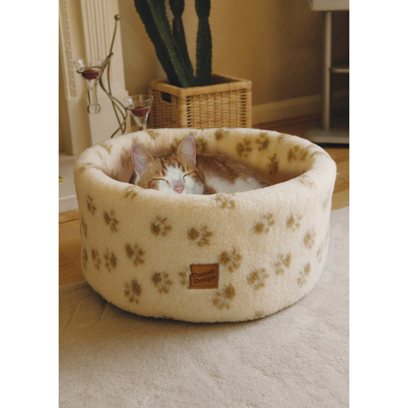 Bolster Pet Bed, Spotted, 42 cm (16")