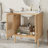 30" Single Bathroom Vanity With Ceramic Top-1644837046