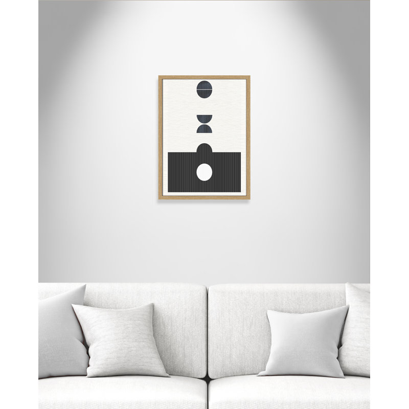 «Eclipse I» par Susan Jill - impression encadrée, H 23 po x l 17 po x P 0,75 po, Encadré naturel