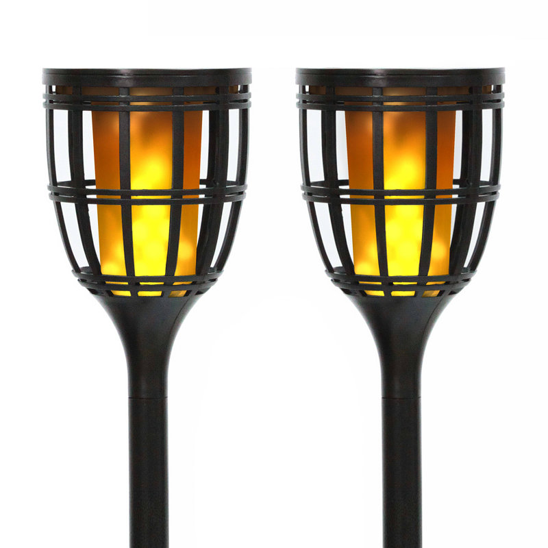 39.75'' Plastic / Acrylic Solar Powered Garden Torch