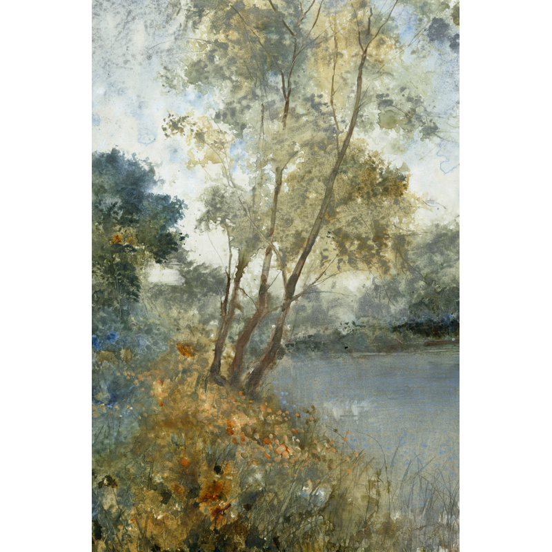 Ethereal Waters I by Tim O'Toole - Painting Print, 122cm H x 81cm W, Black Floater Framed Canvas