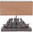 Bronze Resin Bunny Lamp With Rectangular Linen Shade For Nursery, Farmhouse Decor