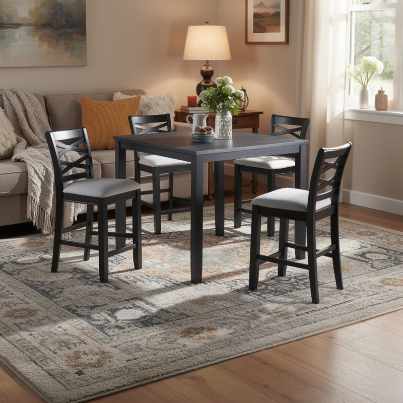 Frankie 5-Piece Counter Height Table