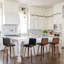 65 CM Swivel Bar Stools With Back Faux Leather Upholstered-124571190-119423180