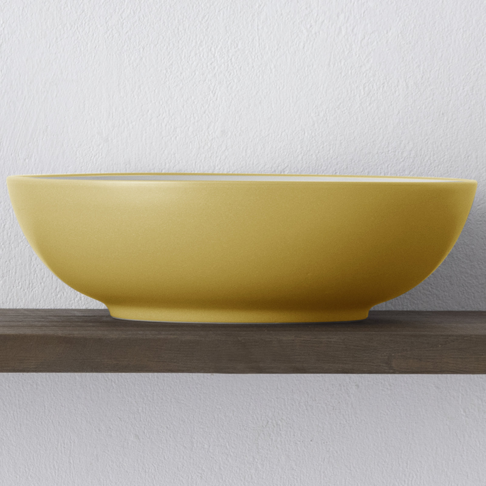 Noritake Colorwave Round Vegetable Bowl, 9-1/2", 64 Oz., Mustard