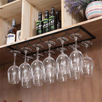 Anea Wine Glass Rack Black