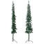 Moitié de sapin de Noël artificiel avec support-1291093504-1288545238