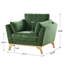 Fauteuil de 41,7 po de largeur Lodell-384966382